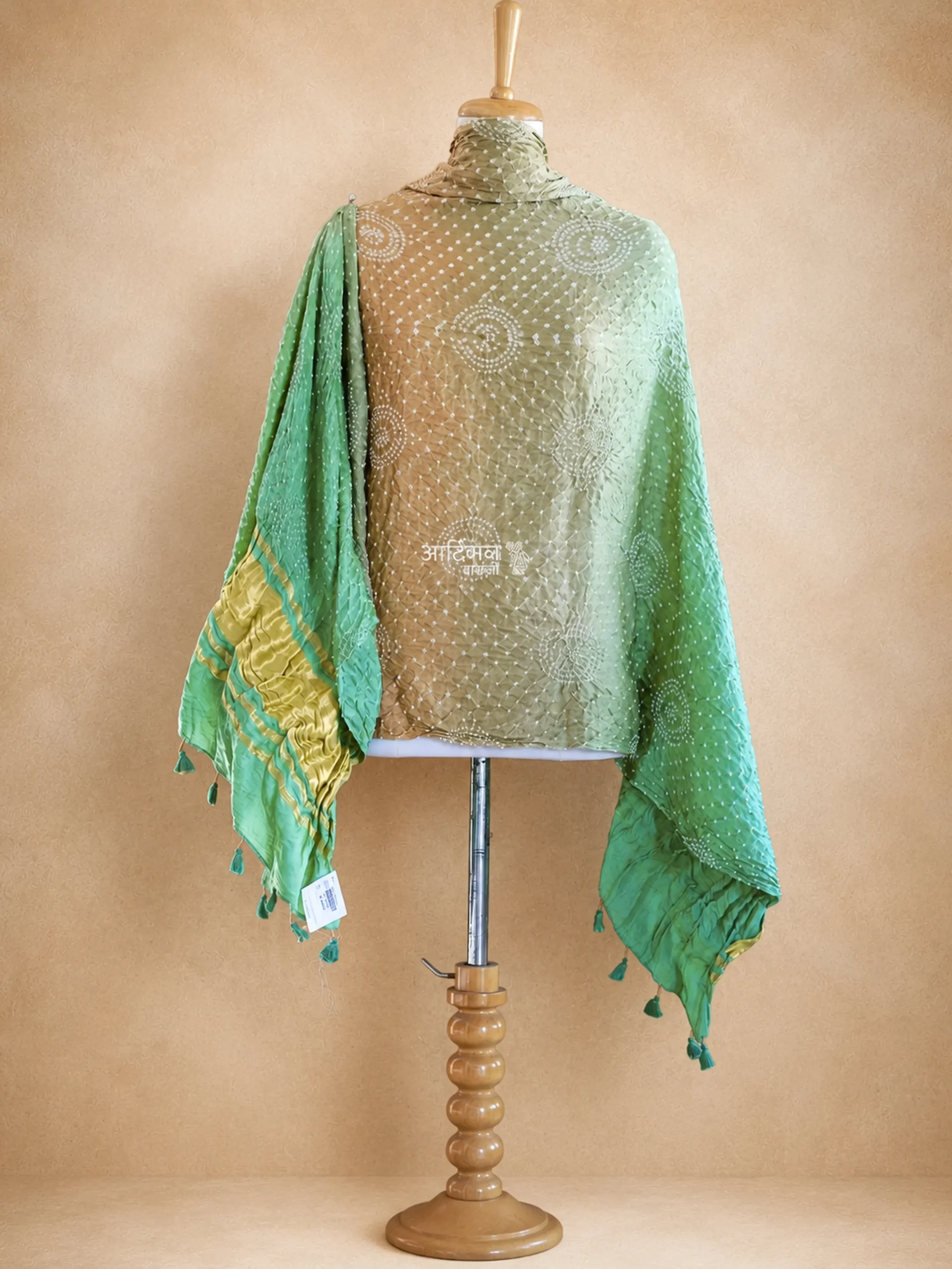 Signature Kutch Bandhani Silk Dupatta