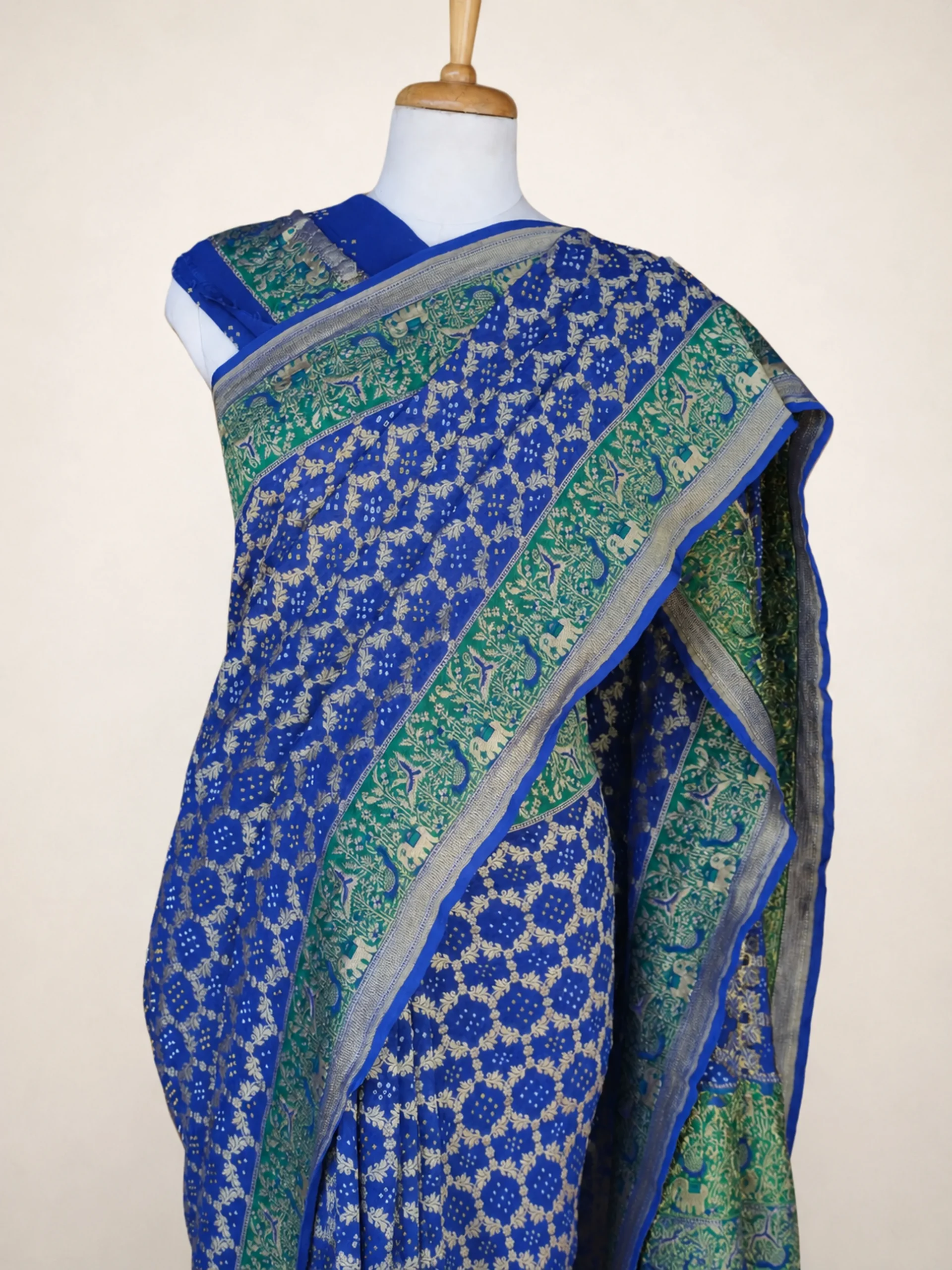 raditional Wedding Banarasi Saree