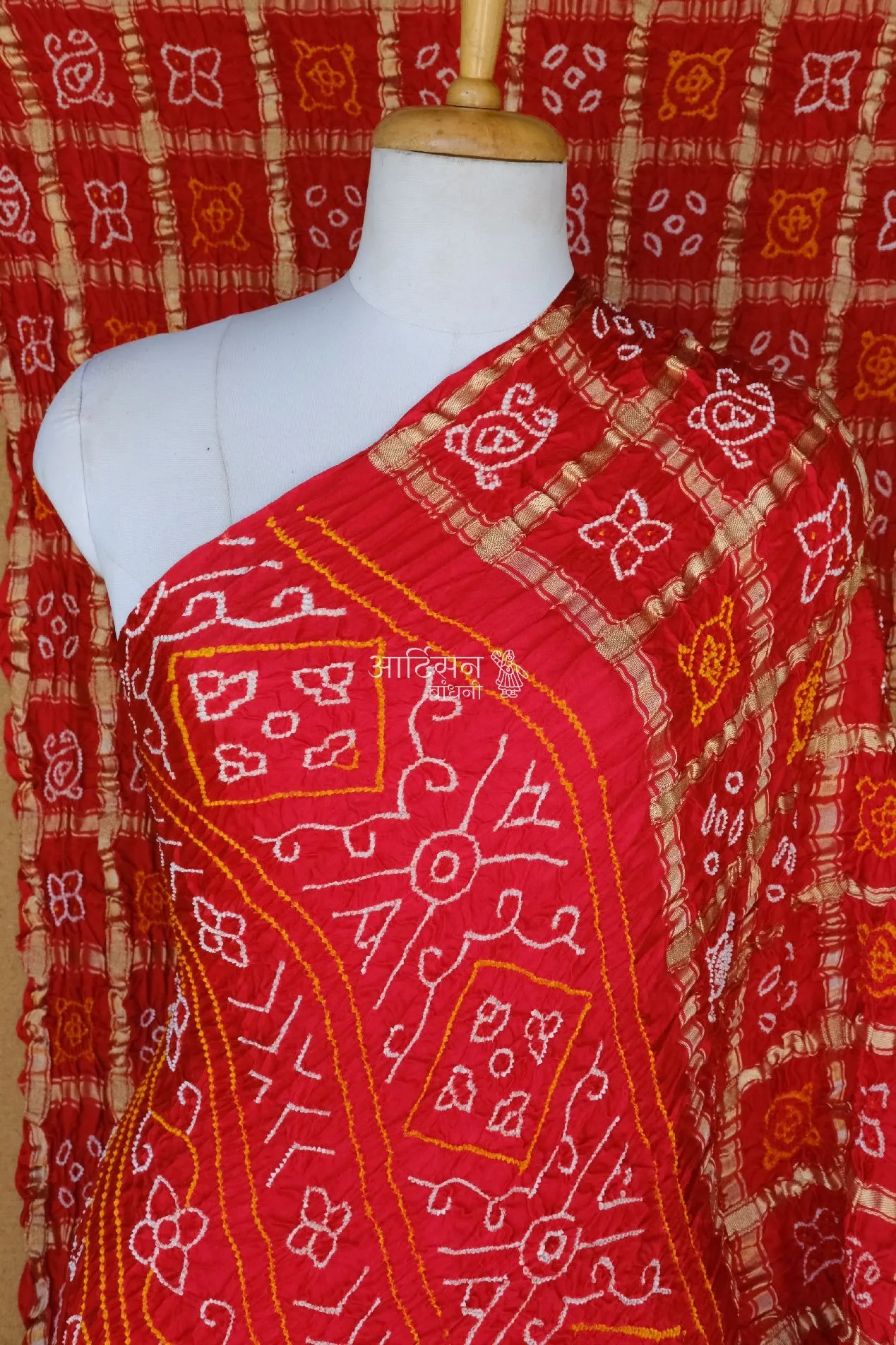Heritage Gharchola Saree Handmade in Bhuj