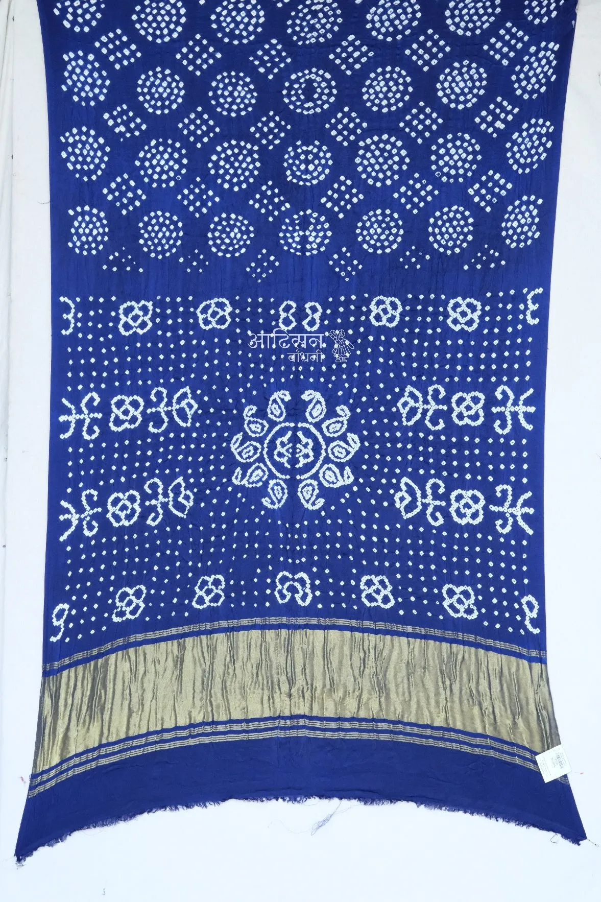 Heritage Craft Bandhani Saree in Modal Silk
