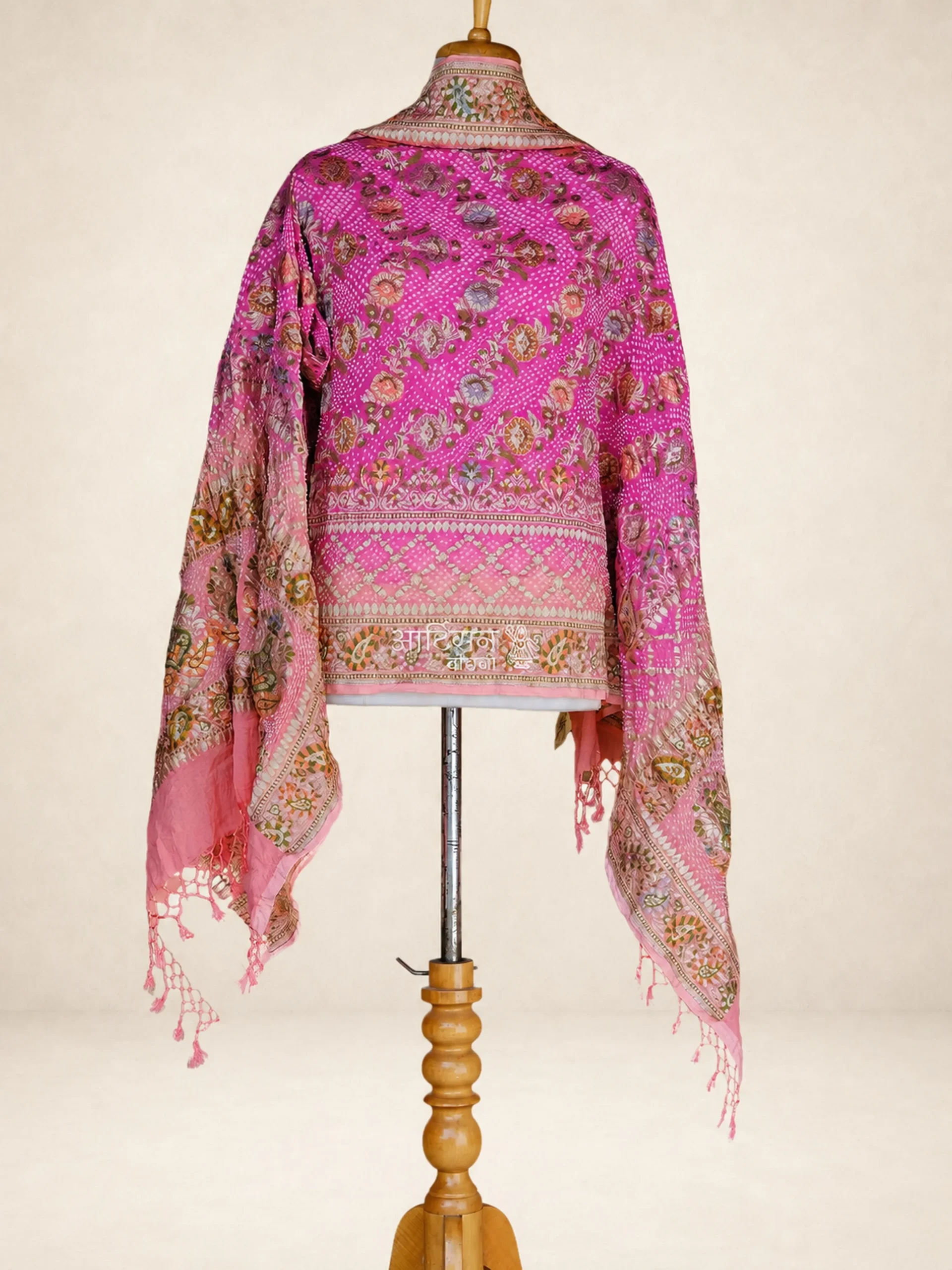 Parwaaz - Lightweight Pure Georgette Festive Bandhej Dupatta