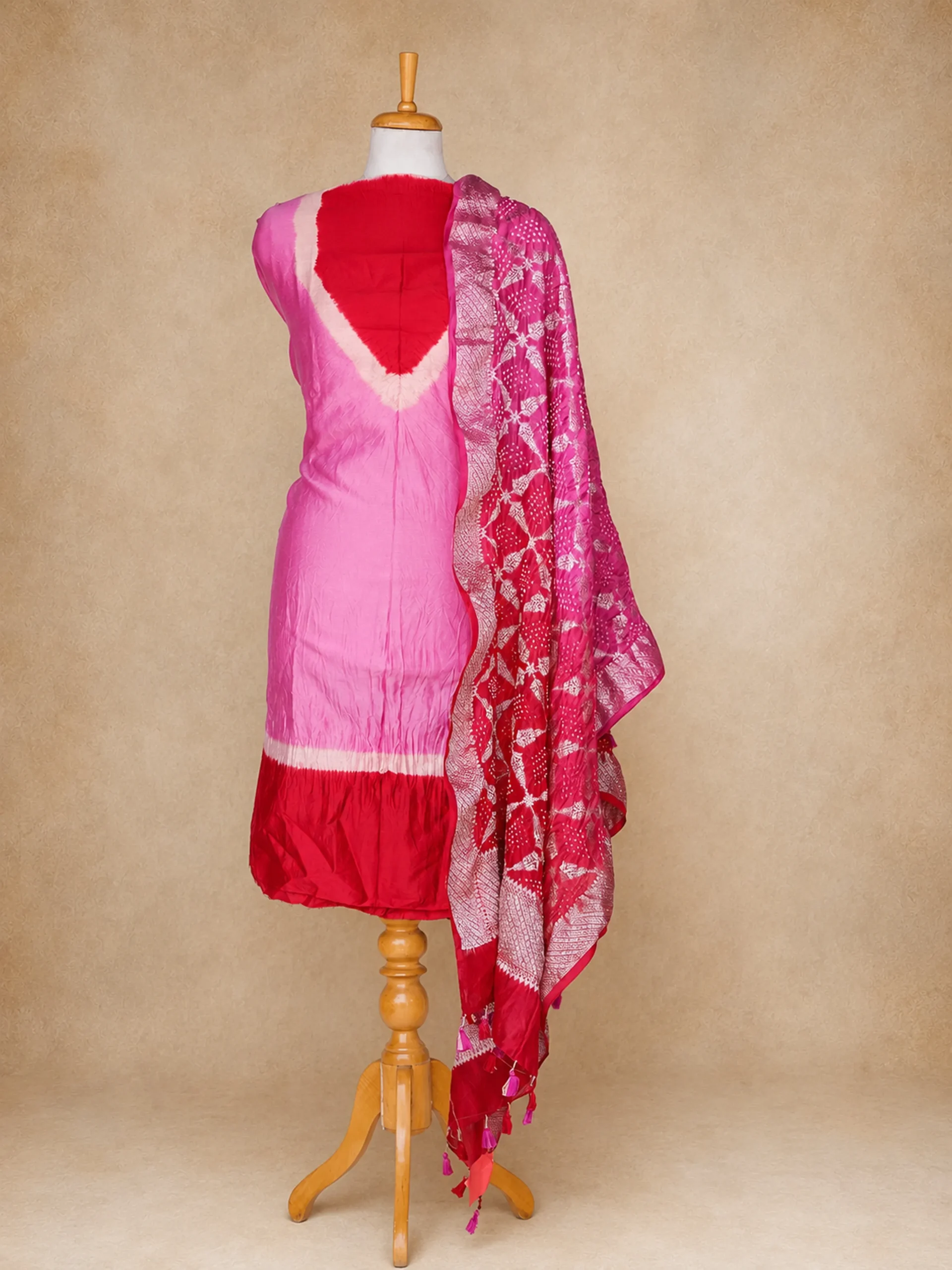 Luxury Chanderi Silk Cotton Fabric for Designer Salwar Suits & Kurtas