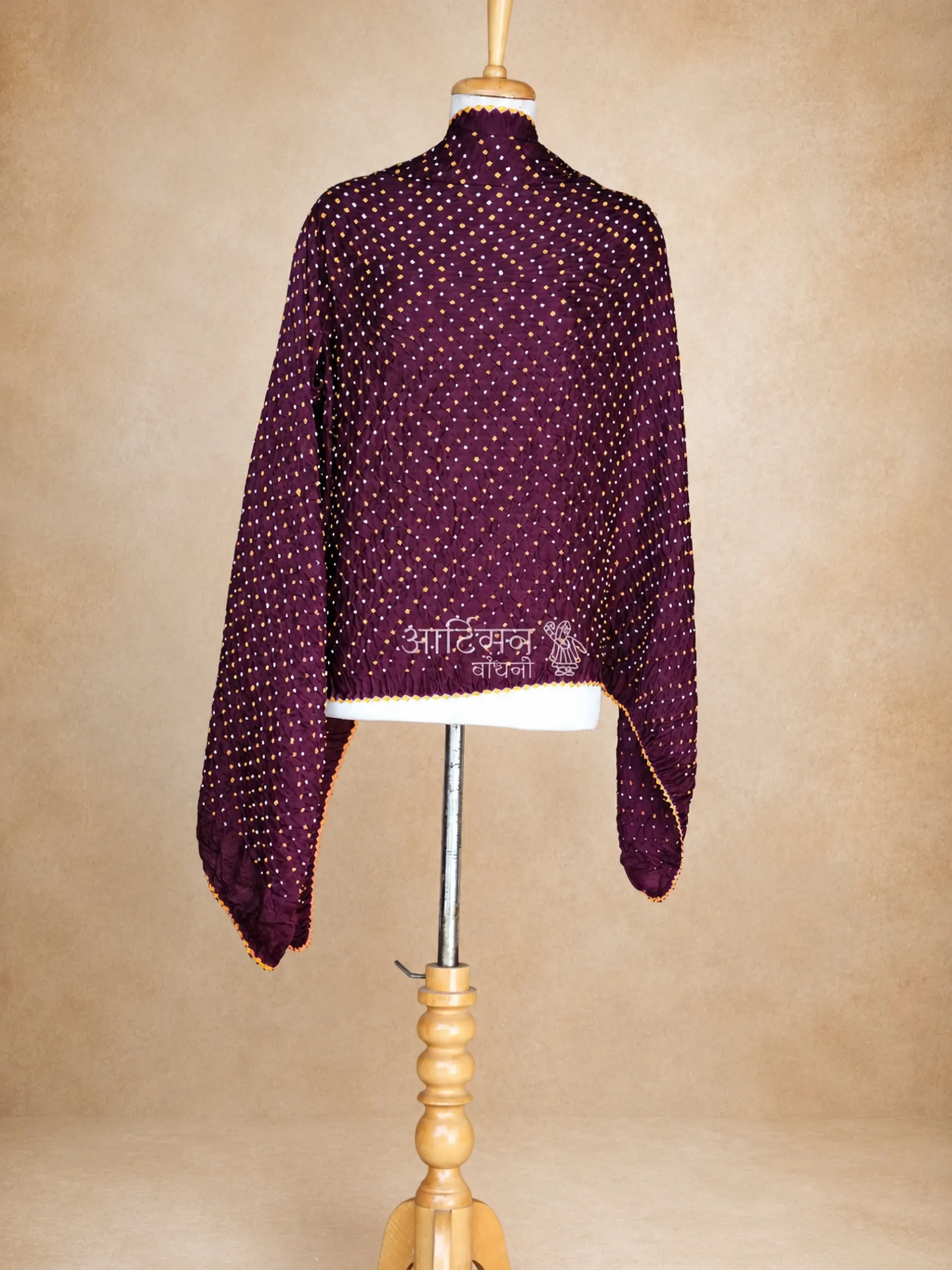 Authentic Handmade Bandhani Dupatta