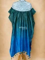 Shibori Chanderi Kaftan