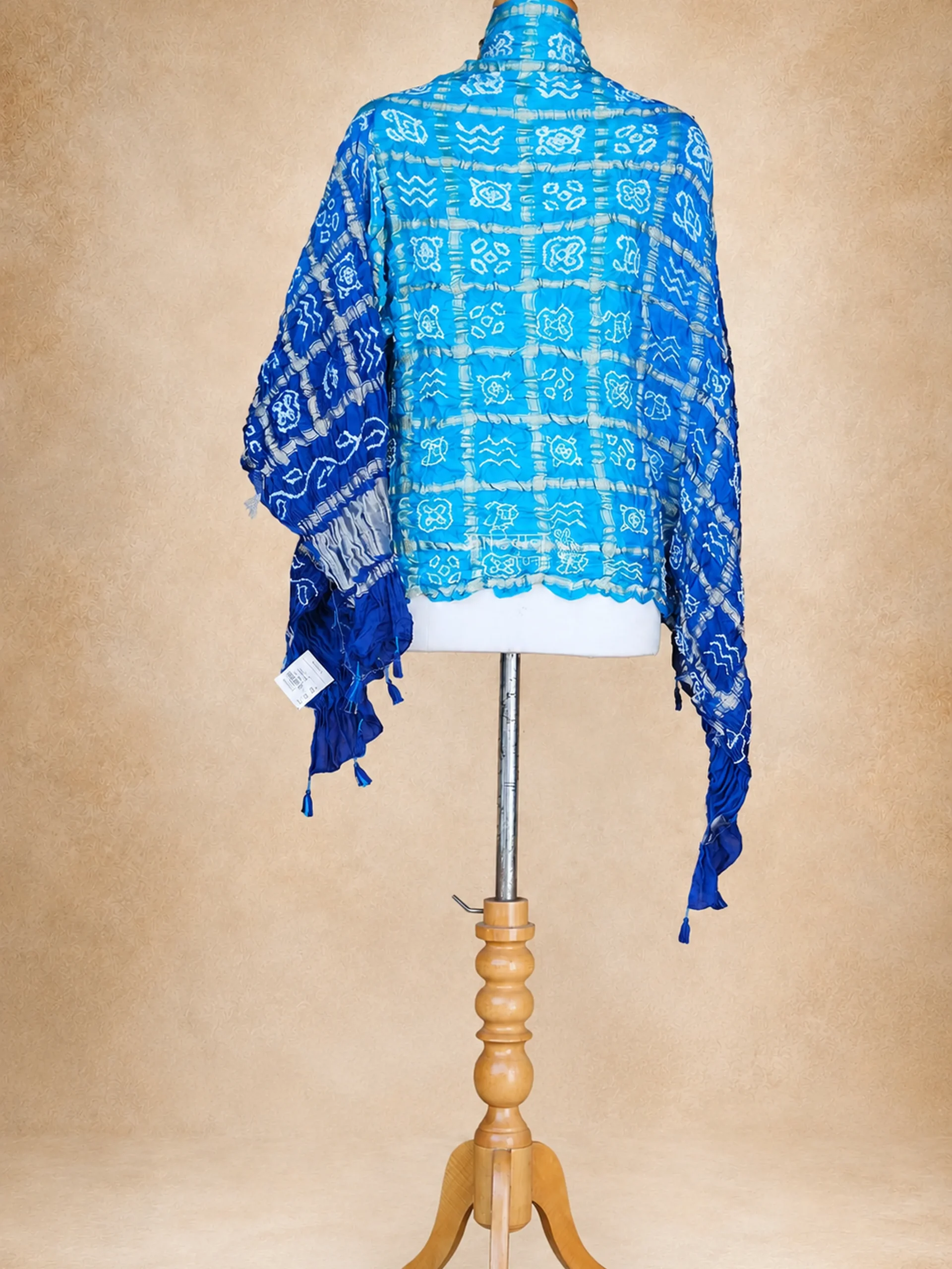 Exclusive Kutch Bandhani Gaji Silk Dupatta