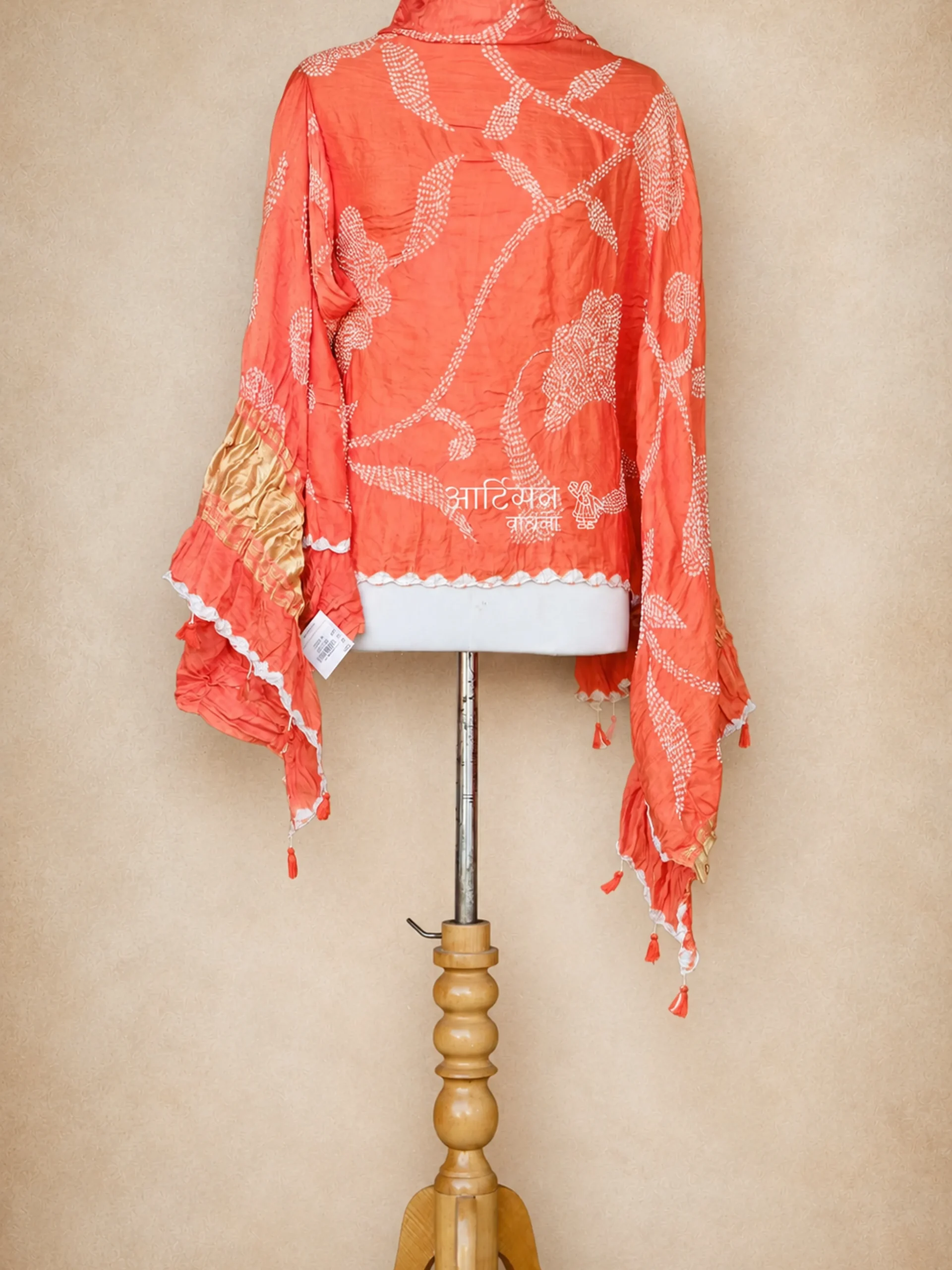 Luxury Handmade Kutch Bandhani Dupatta