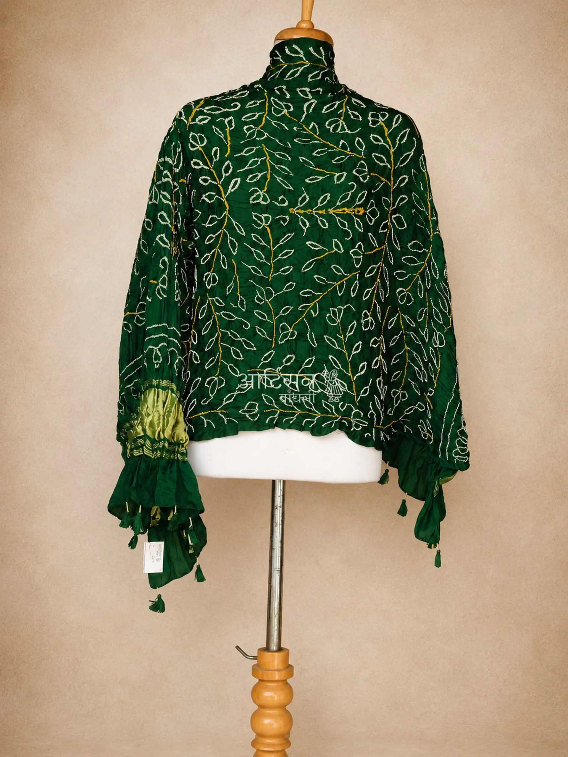 Artisan Crafted Bhuj Bandhani Dupatta