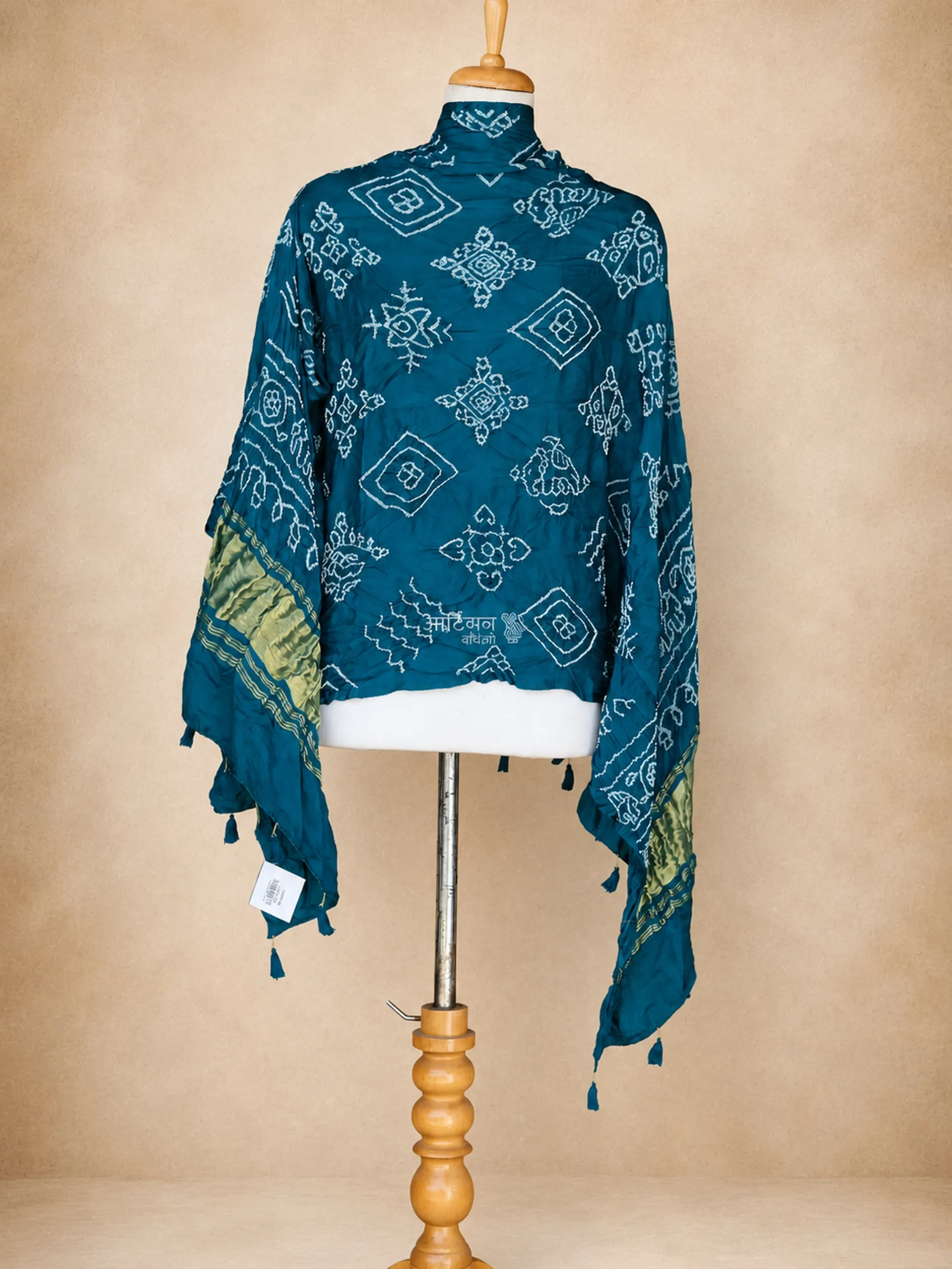 Authentic Handmade Bandhani Dupatta