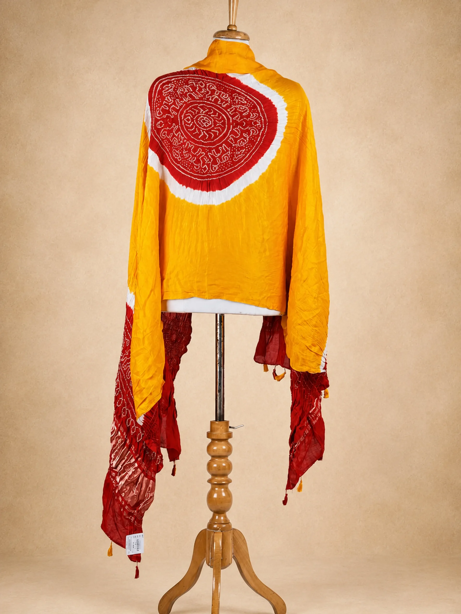 Authentic Handmade Bandhani Dupatta