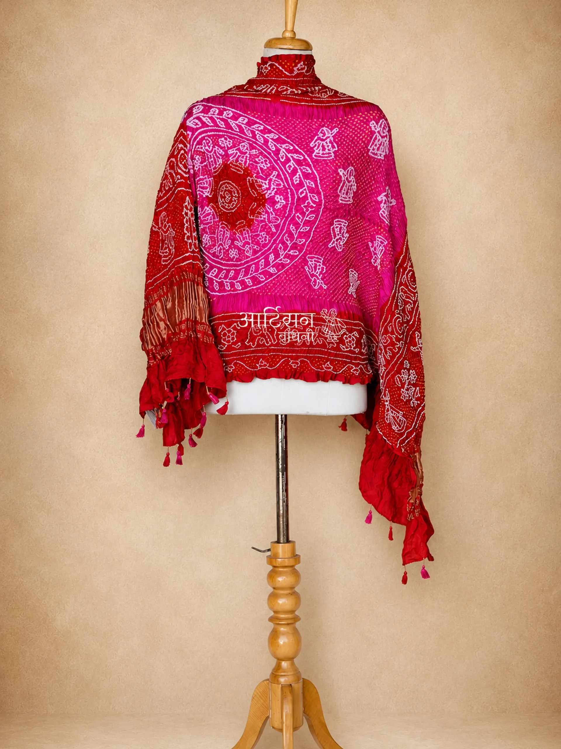 Signature Kutch Bandhani Silk Dupatta