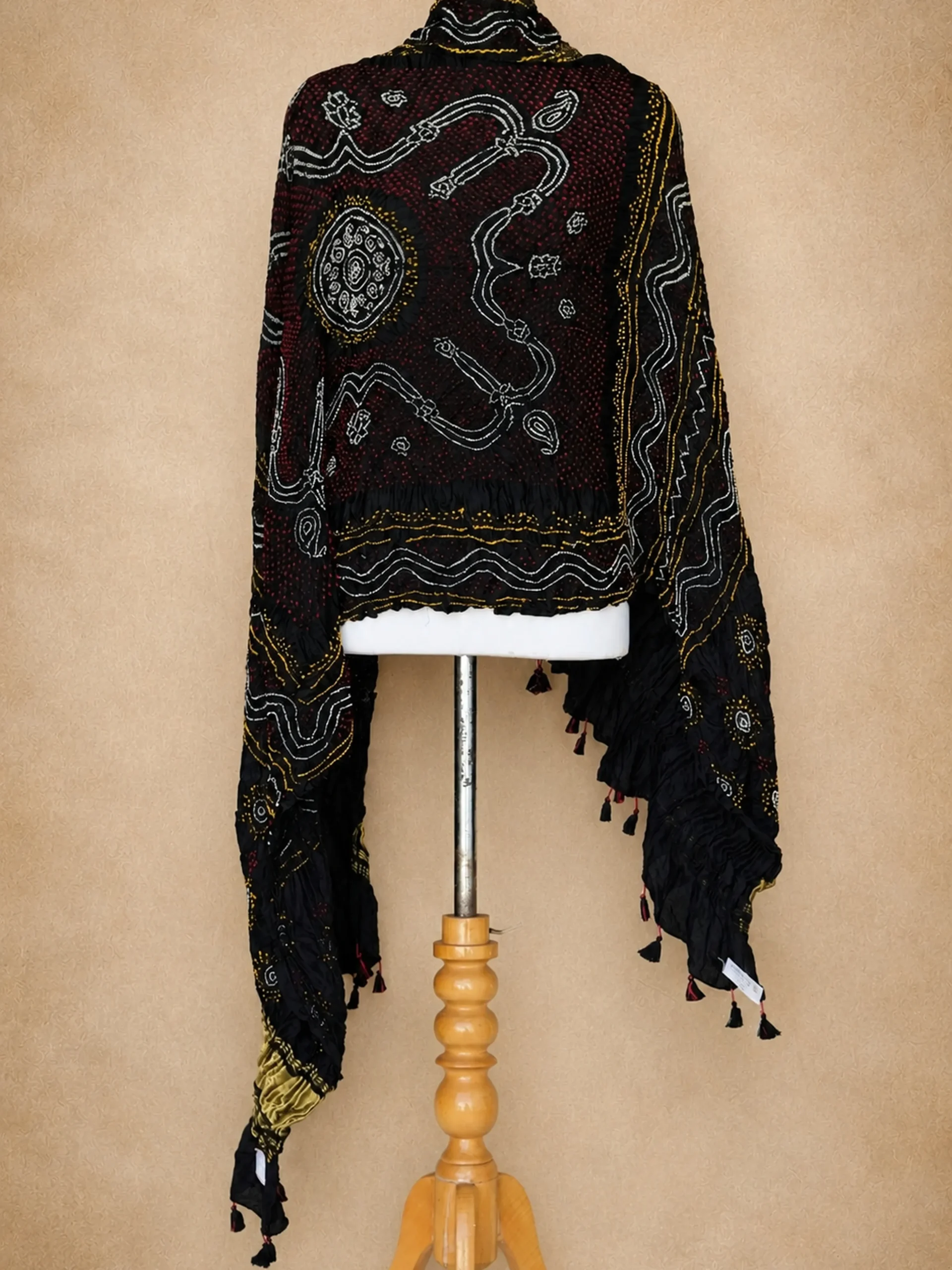 Signature Kutch Bandhani Silk Dupatta
