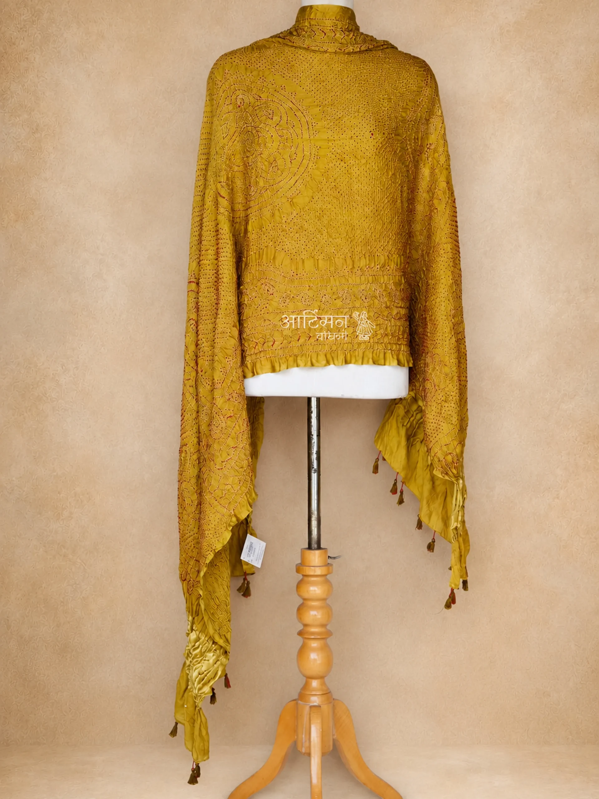 Signature Kutch Bandhani Silk Dupatta