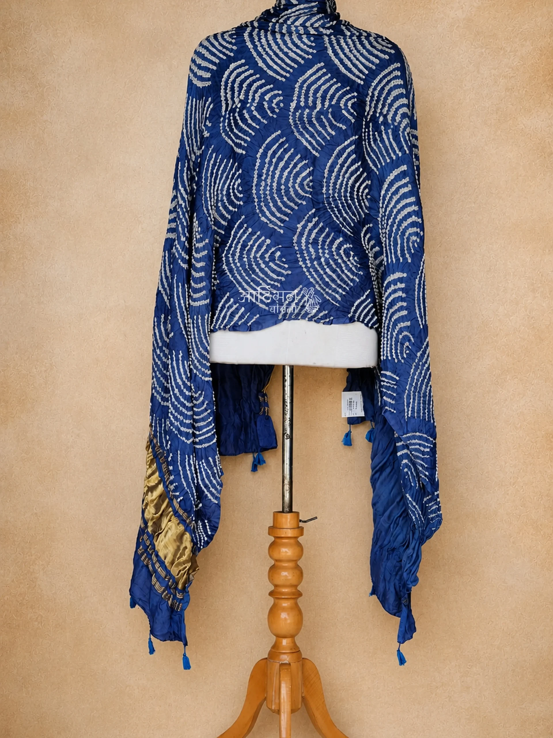 Premium Authentic Bandhani Gaji Silk Dupatta