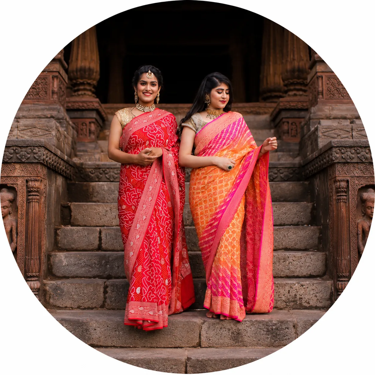 Bandhani Saree