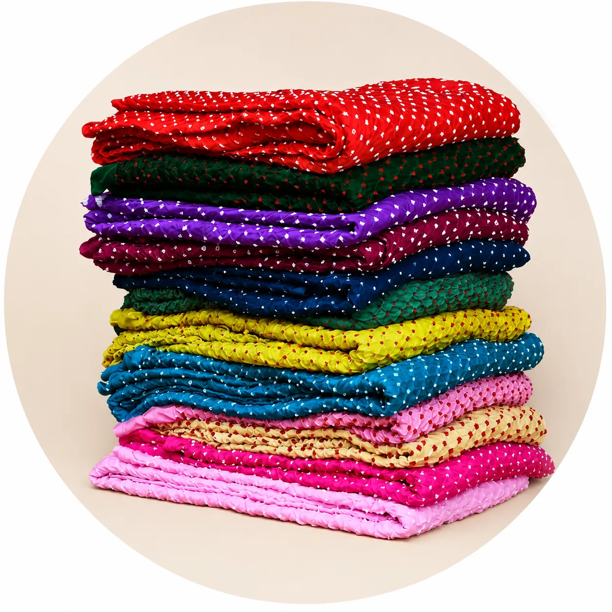 Bandhani Fabrics