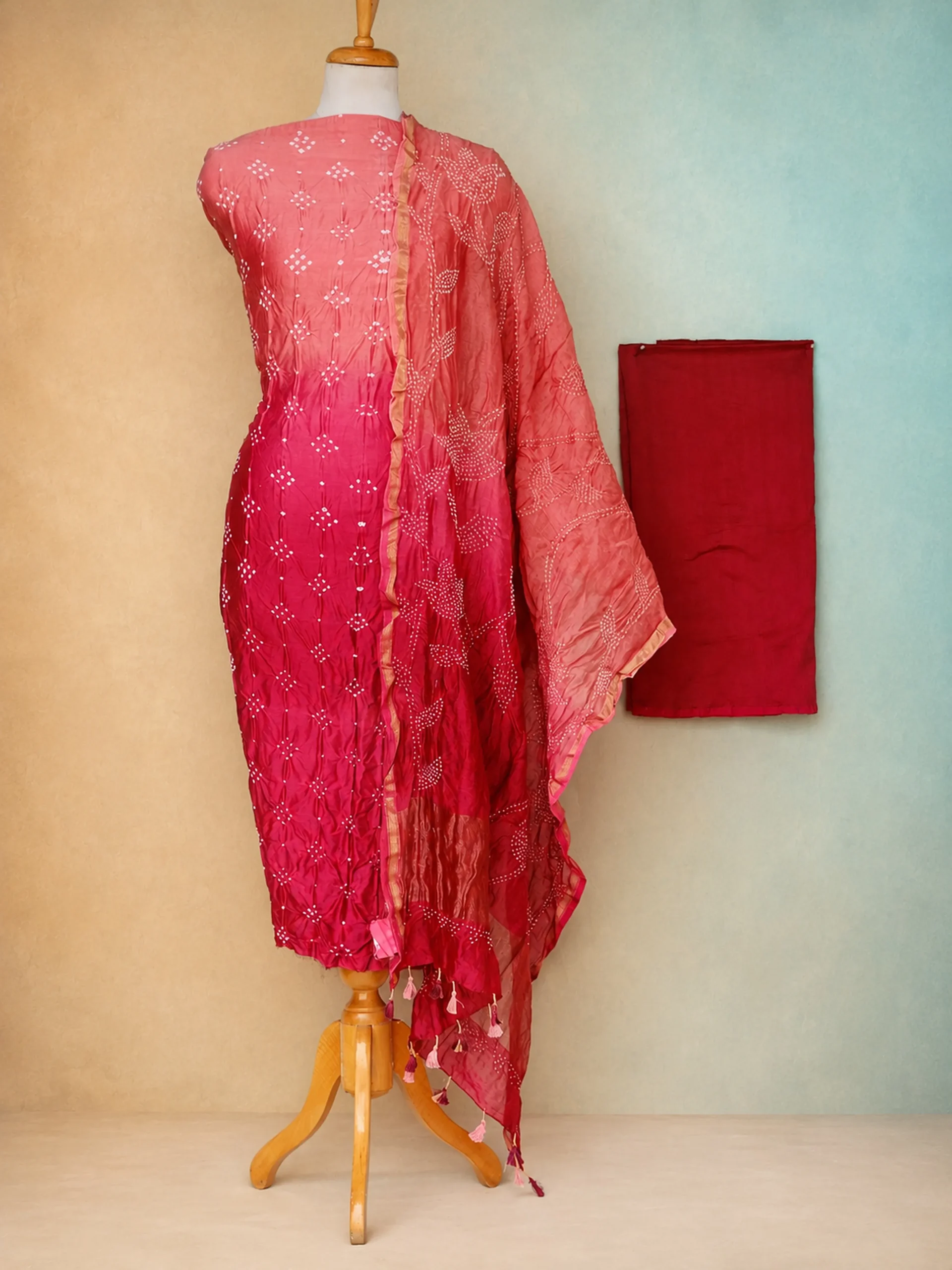 Boutique Edition Chanderi Silk 3-Piece Suit Piece