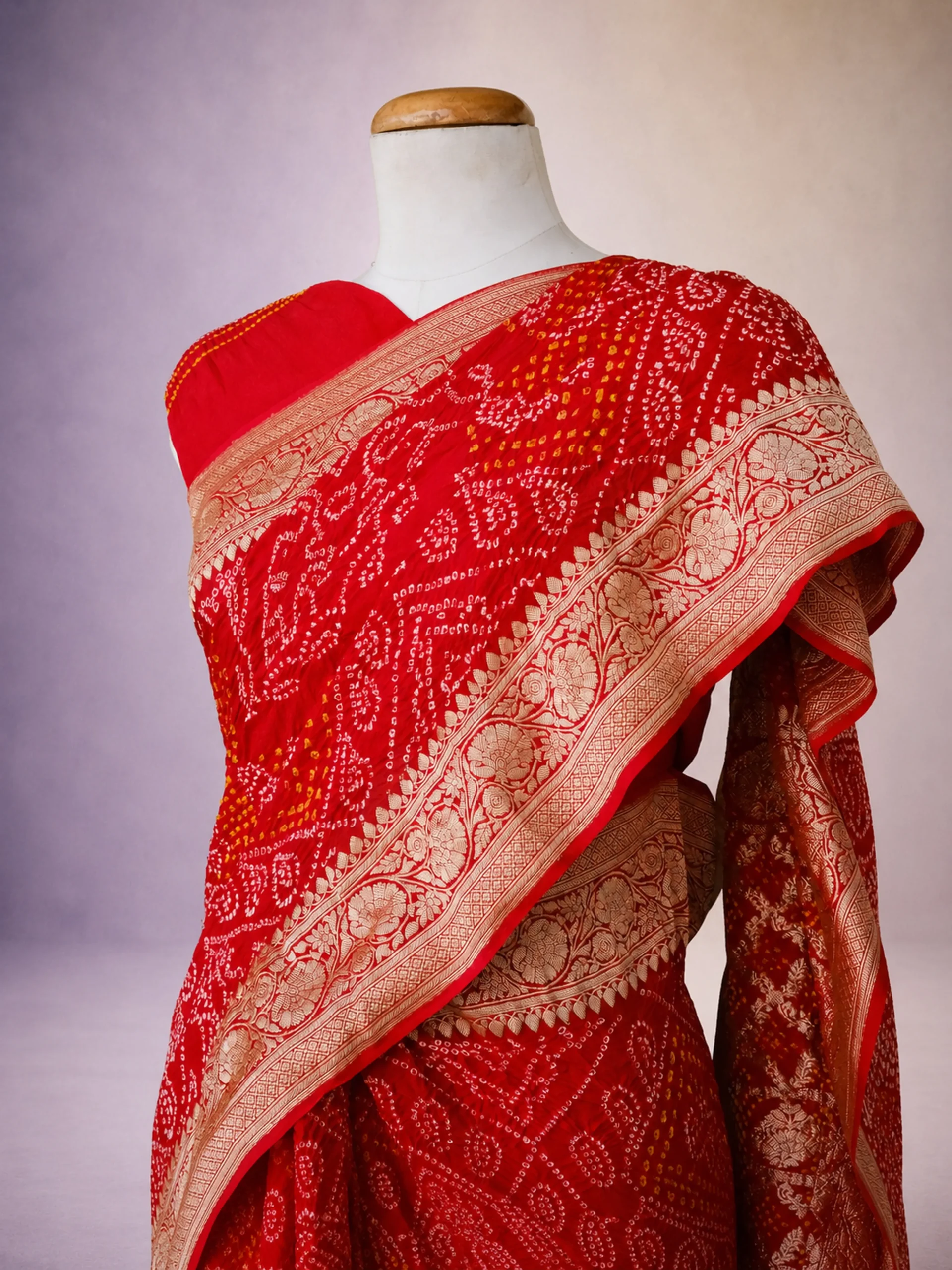 Luxury Chiffon Georgette Standalone Saree Piece