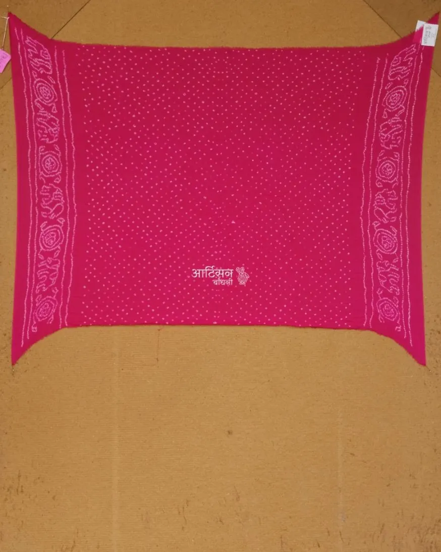 Traditional Bandhej Blouse Materials Online