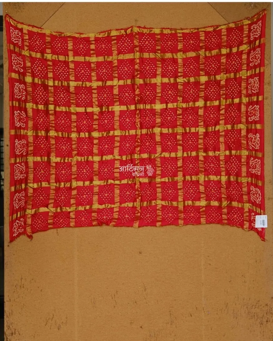 Astonishing Scarlet Red Pure Banglory Custom Blouse Fabric