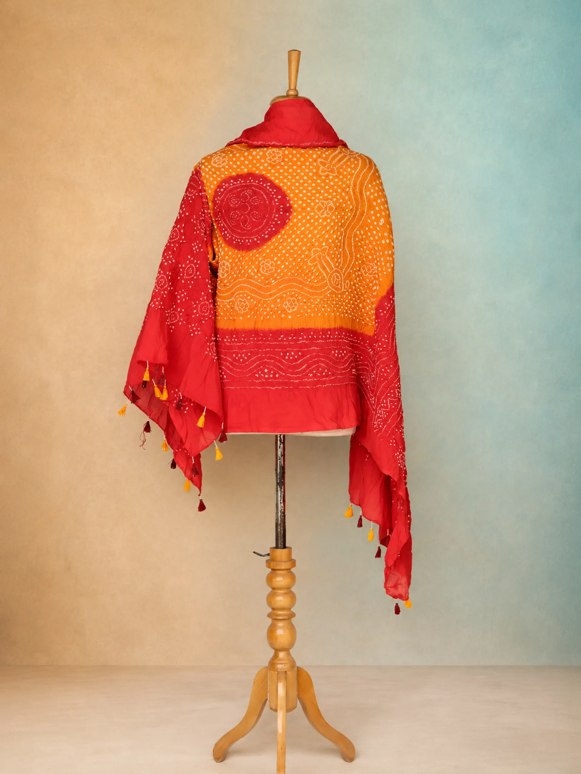 Kesari Muse - Premium Handloom Cotton Dupatta