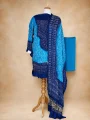 Morpankh – Pure Gaji Silk Kutchi Bandhani Aabha